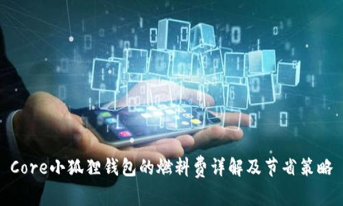 Core小狐狸钱包的燃料费详解及节省策略